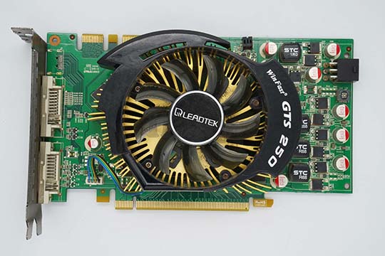 丽台Winfast GTX 250 1GB显示卡（nVIDIA GTX 250芯片）